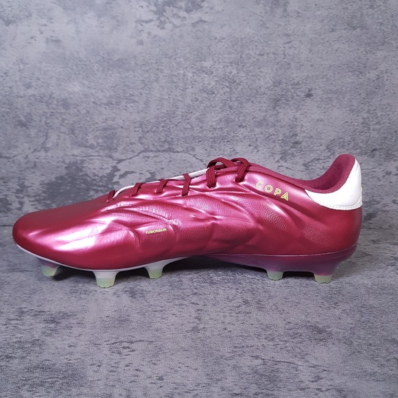 ADIDAS Copa Pure 2 Elite FG‎ Shadow Red Soccer Cleats Mens 12.5 Maroon White main image 5